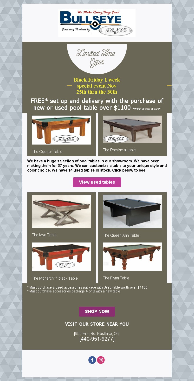 Black Friday Special