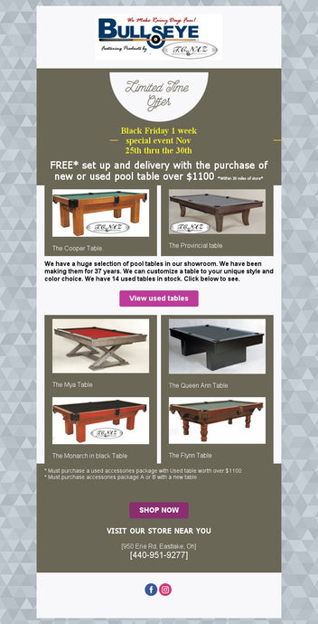 Black Friday Special