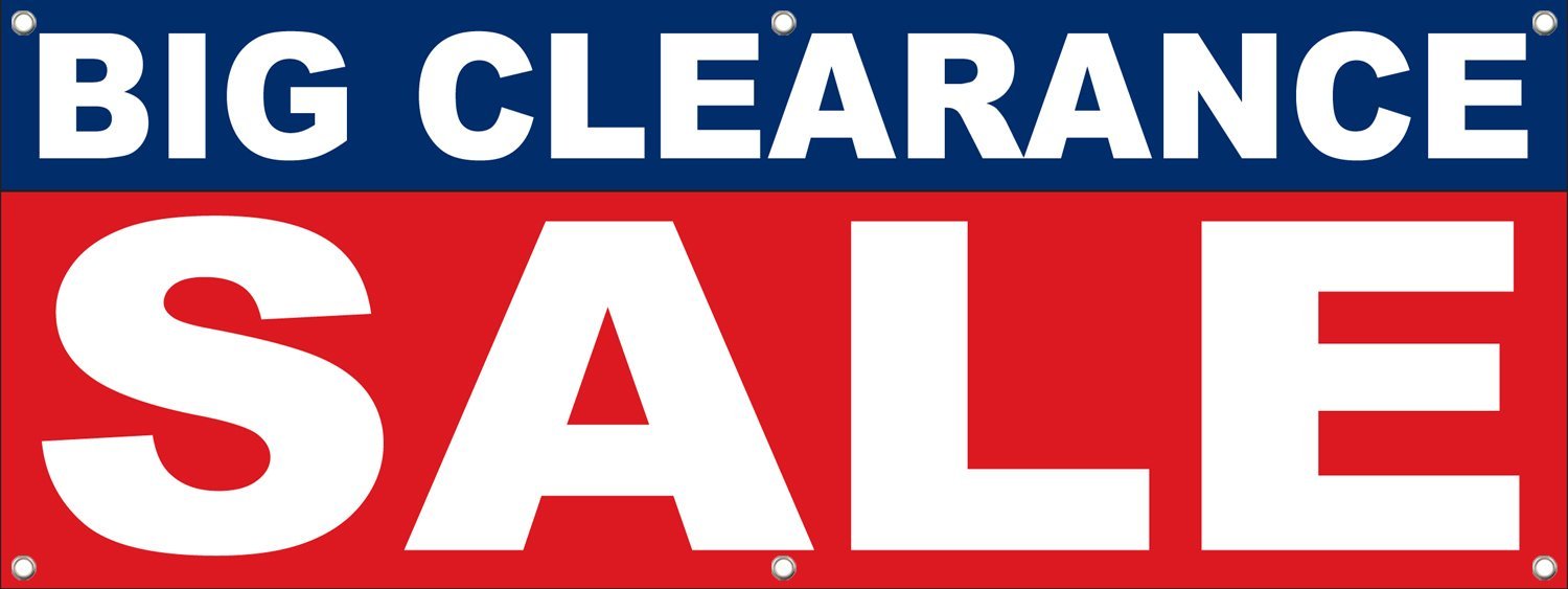 Extended clearance sale till Feb. 17th