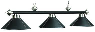 Billiard table lights-LTHR BLK