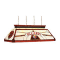 Tiffany style billiard table lights CF billiard red